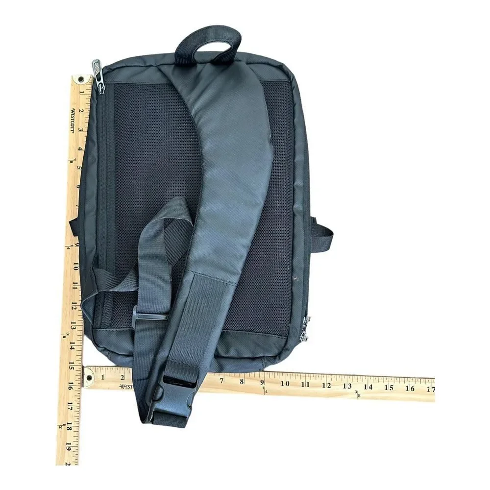 Mark Ryden Sling Crossbody Backpack Shoulder Bag iPad Laptop Waterproof Black